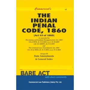 Commercial's Indian Penal Code, 1860 (IPC) Bare Act 2023